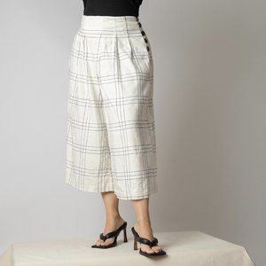 Anthropologie Maeve Pleated Culottes
